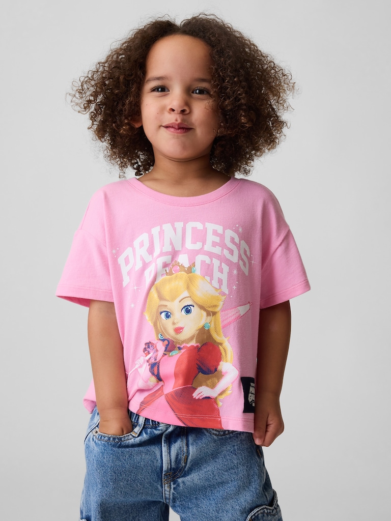 Toddler Princess Peach Graphic T-Shirt