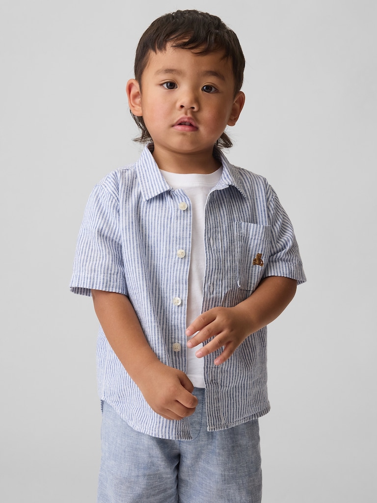 Baby & Toddler Linen-Cotton Shirt