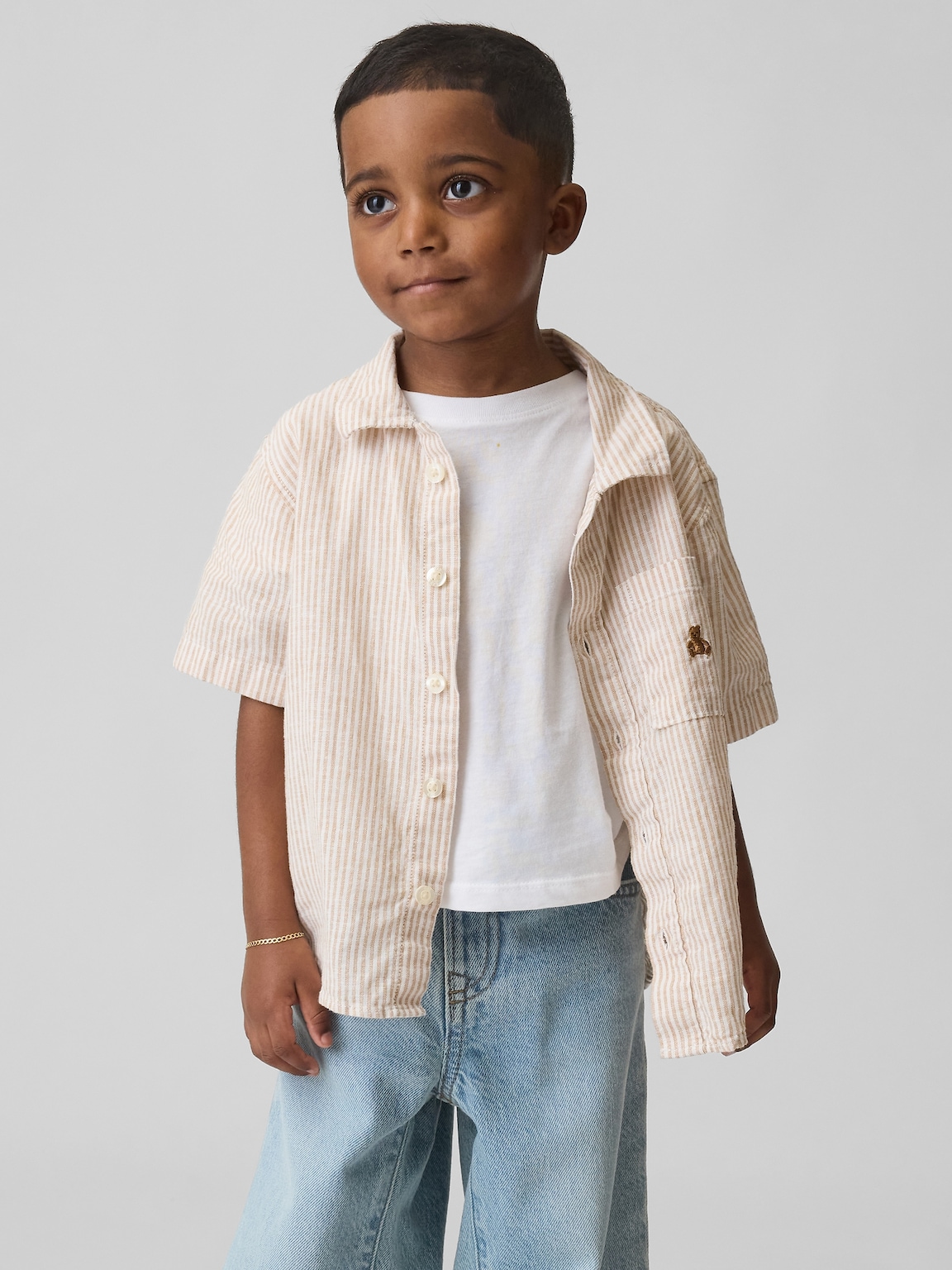Baby & Toddler Linen-Cotton Shirt