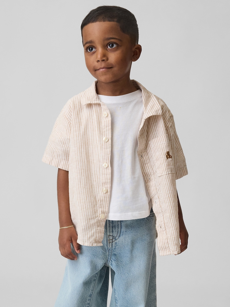 Baby & Toddler Linen-Cotton Shirt