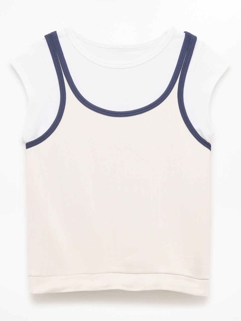 Athleta Girl Rise Above Rib Double Up Tee