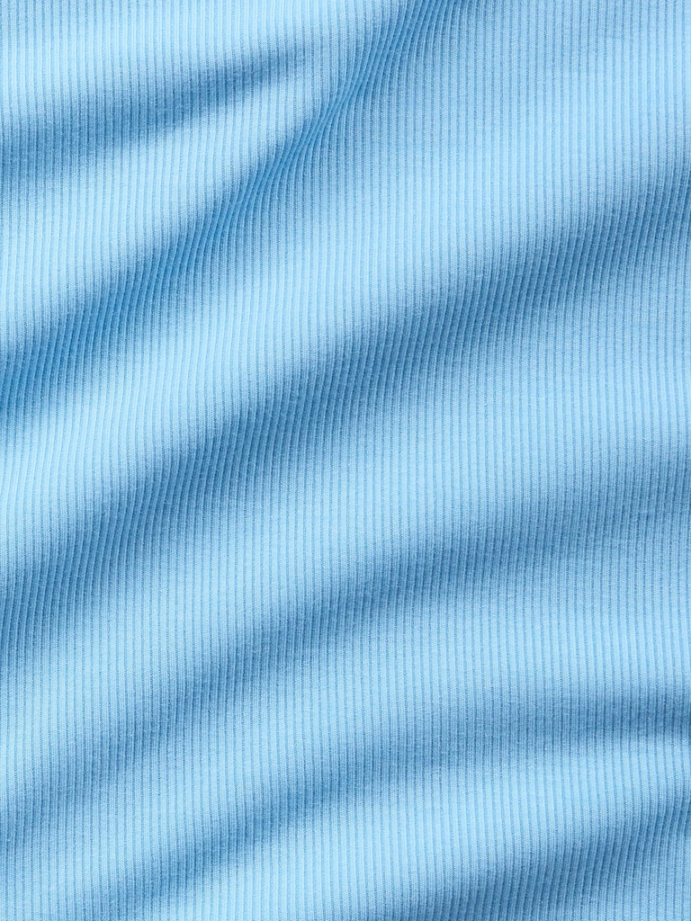 Signature Rib Crop Tee