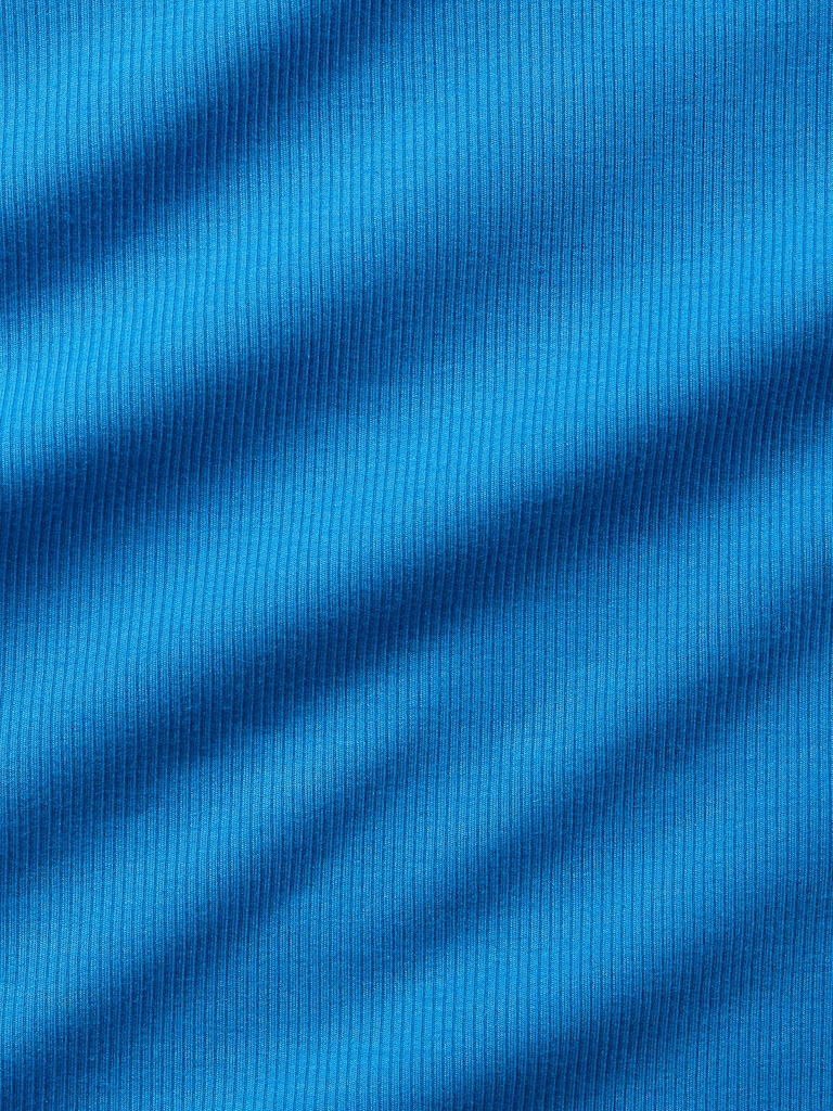 Signature Rib Crop Tee