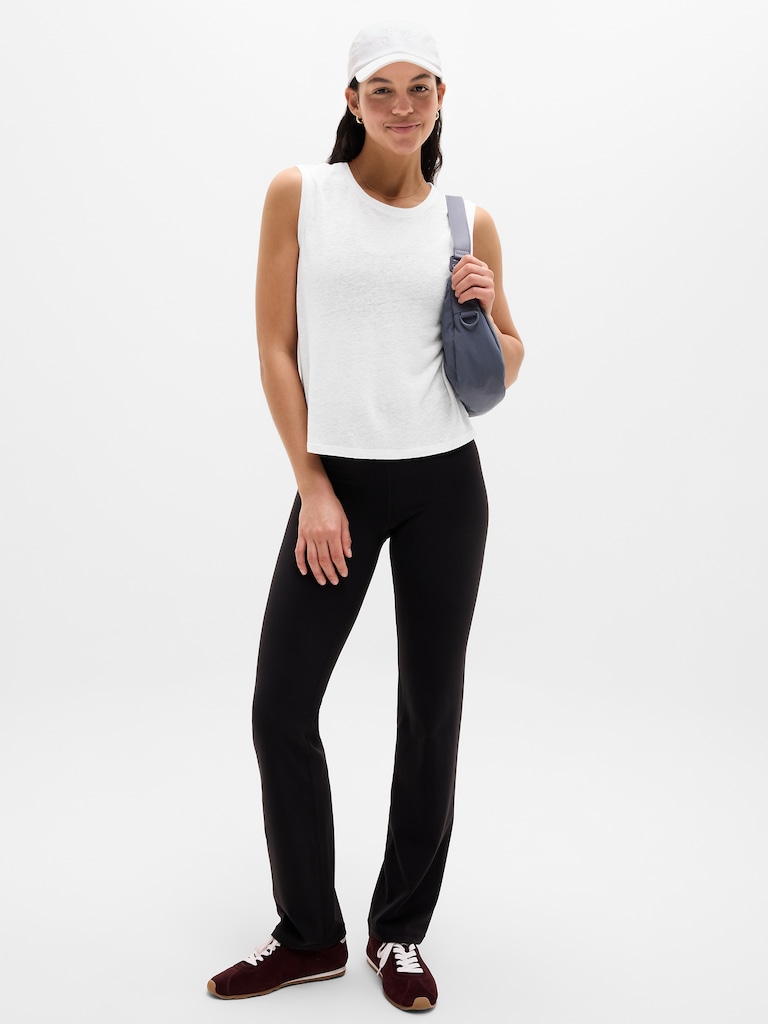 Getaway Linen Blend Muscle Tank