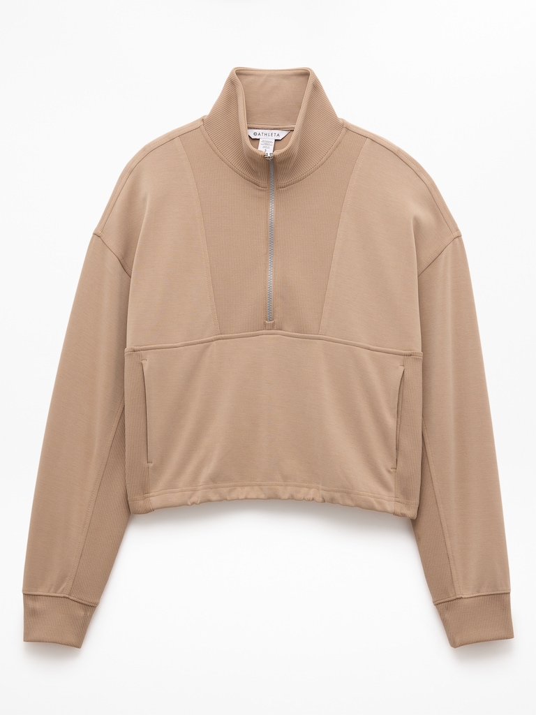 Seasoft Rib 1/4 Zip Popover