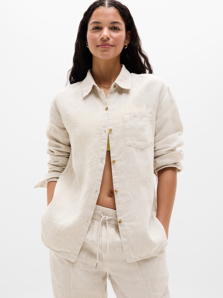 Retreat Linen Top