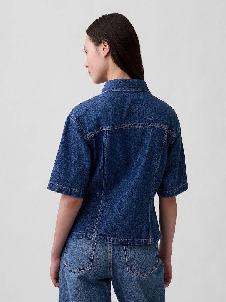 UltraSoft Denim Pocket Shirt