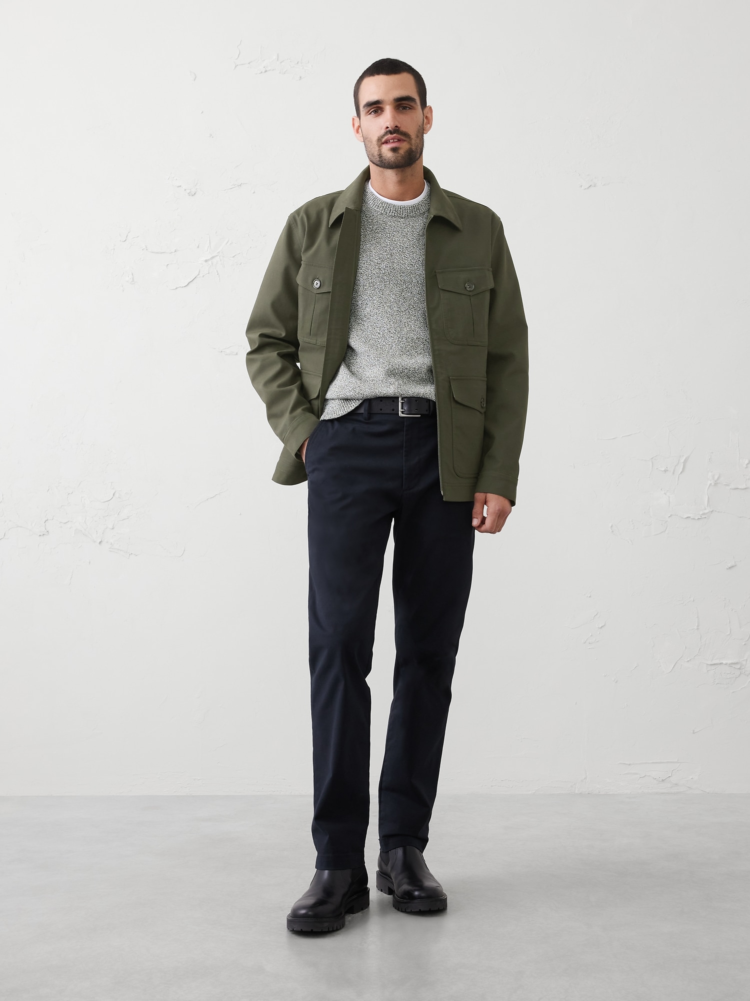 Men's Green Jackets & Coats | Banana Republic Factory