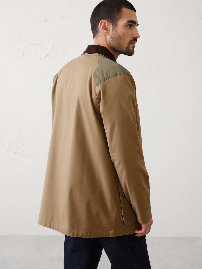 Cord Collar Field Jacket