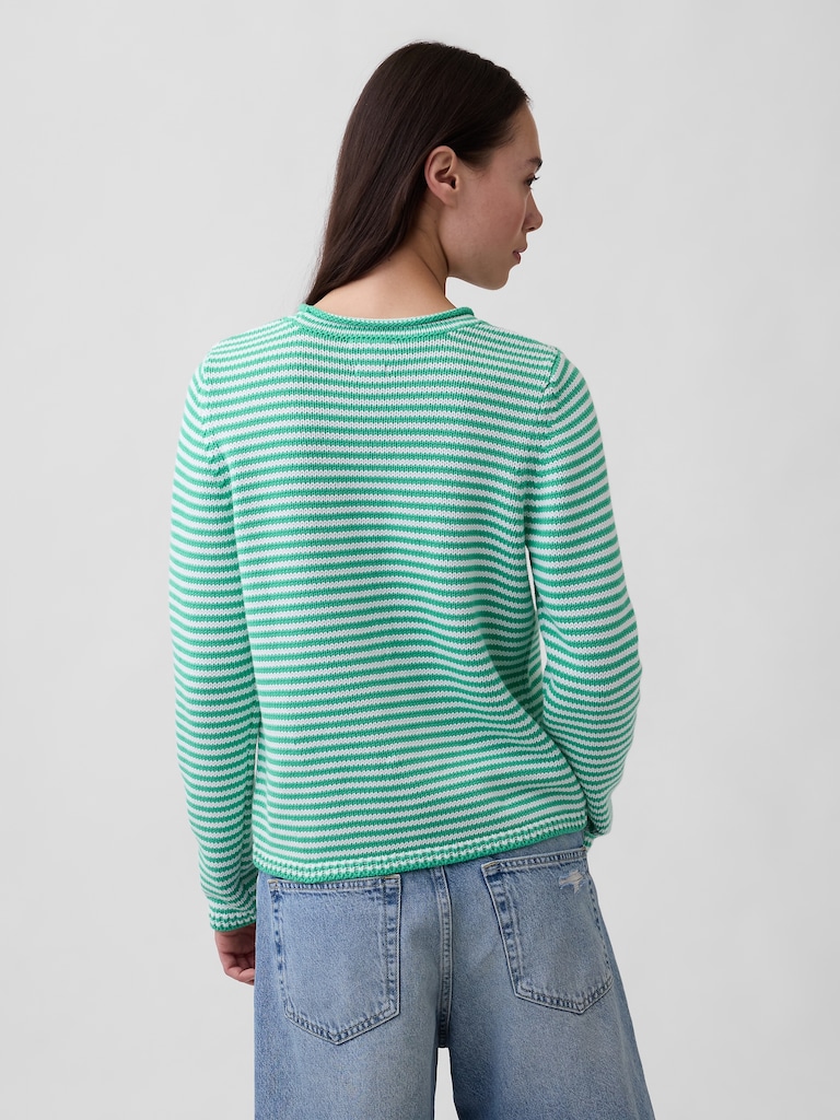 100% Cotton Rollneck Sweater