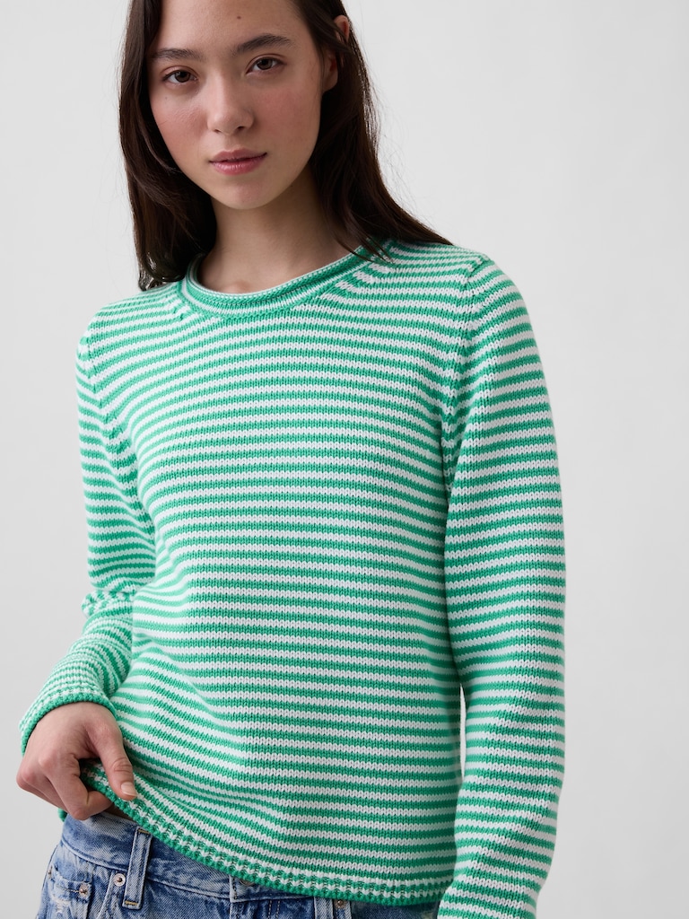 100% Cotton Rollneck Sweater