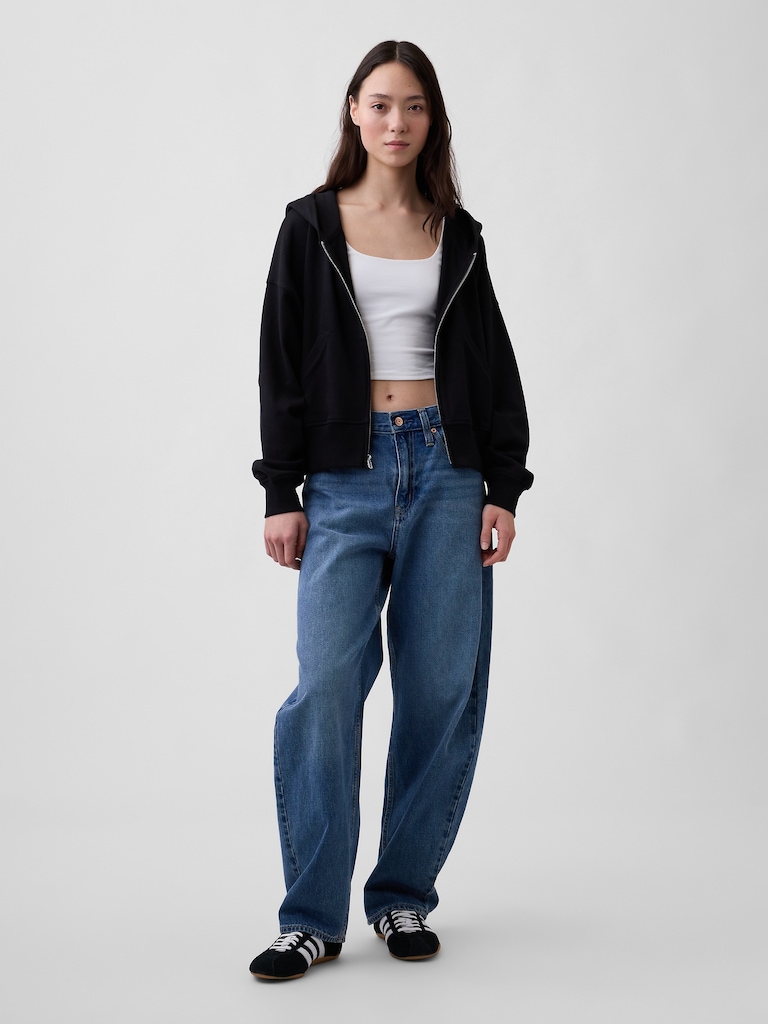 VintageSoft Terry Zip Hoodie