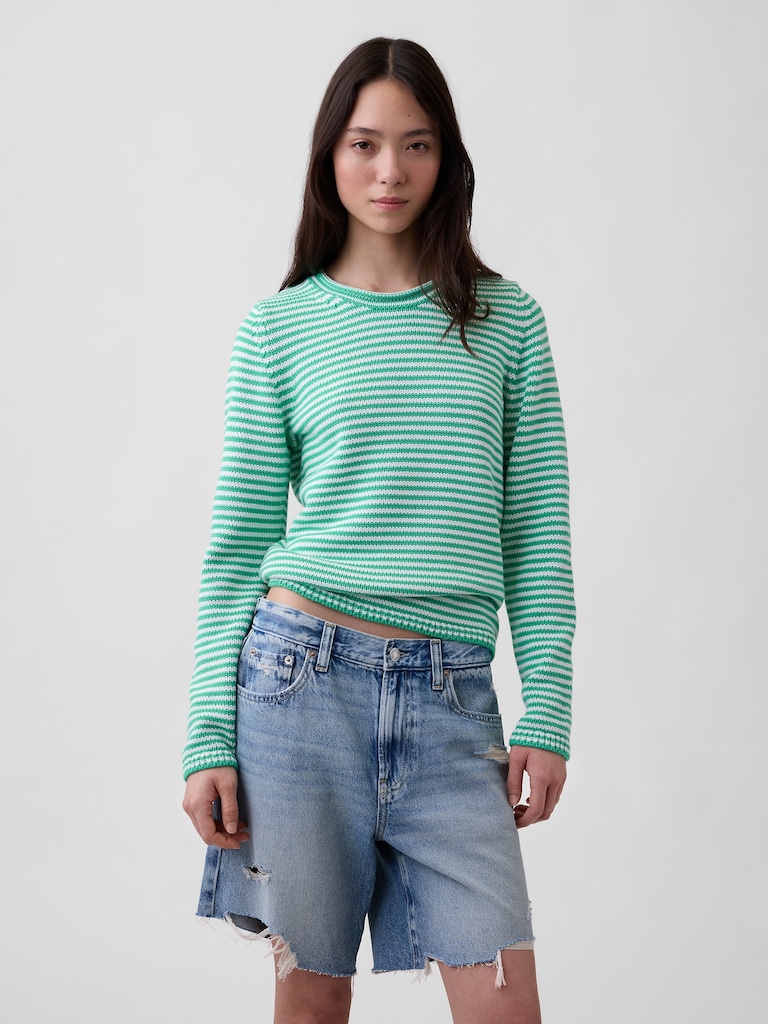 100% Cotton Rollneck Sweater