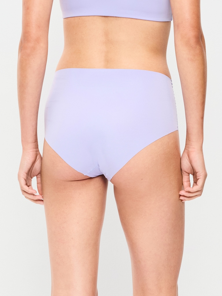 High-Waisted No-Show Brief Underwear