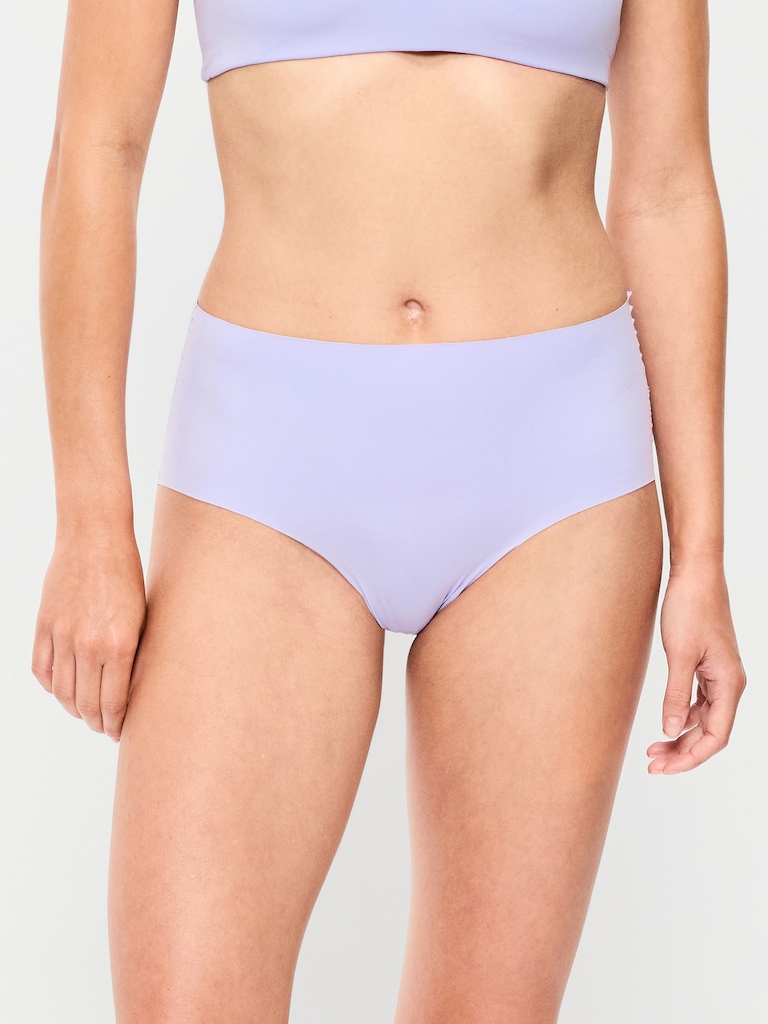 High-Waisted No-Show Brief Underwear