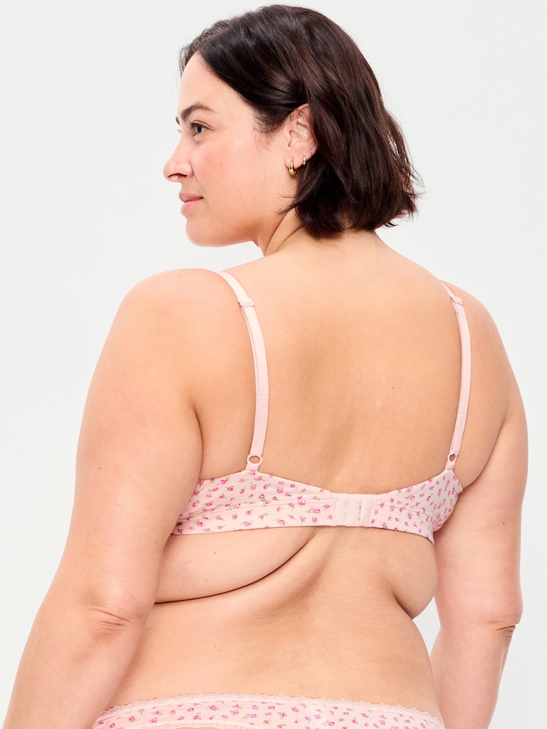 Everyday Cotton Triangle Bralette