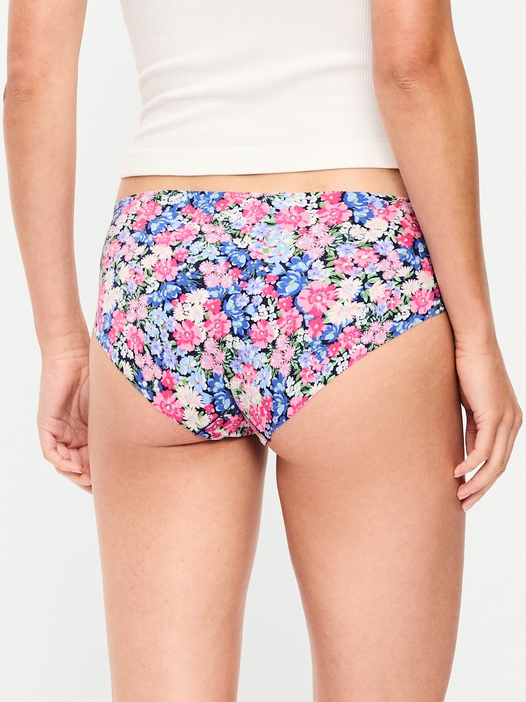 Low-Rise No-Show Hipster Underwear 6-Pack