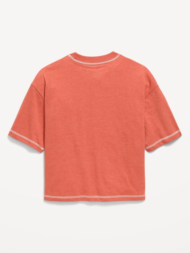 Oversized Boxy Short-Sleeve T-Shirt for Boys