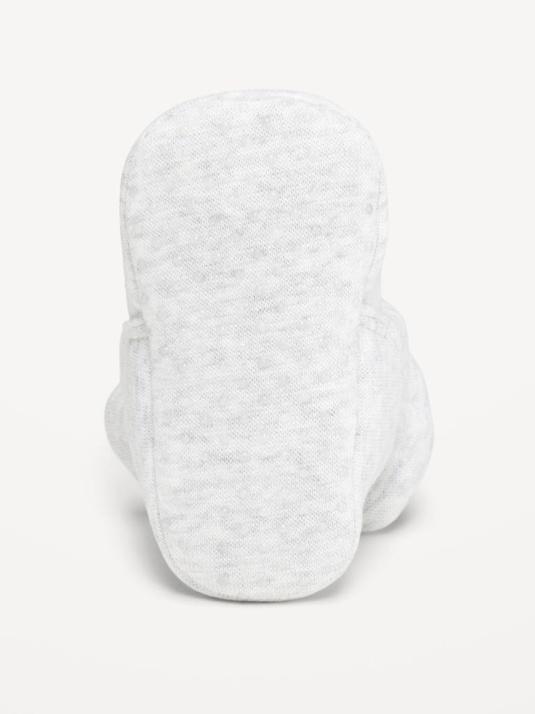 Jersey-Knit Booties for Baby