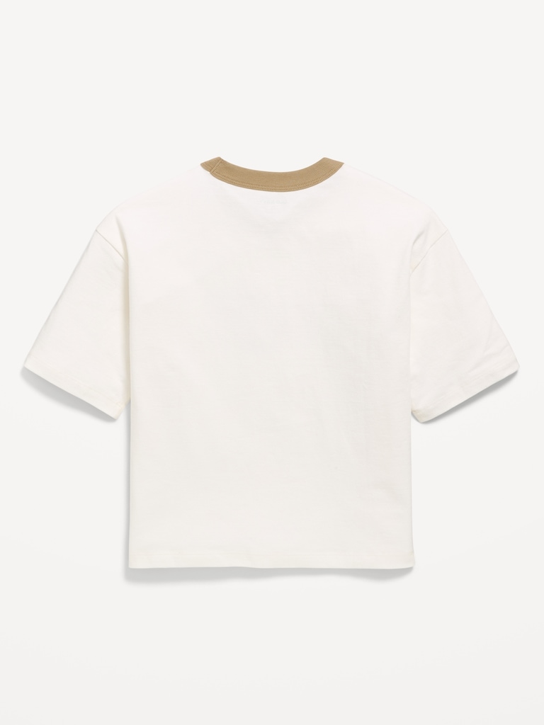 Short-Sleeve Boxy Graphic T-Shirt for Boys