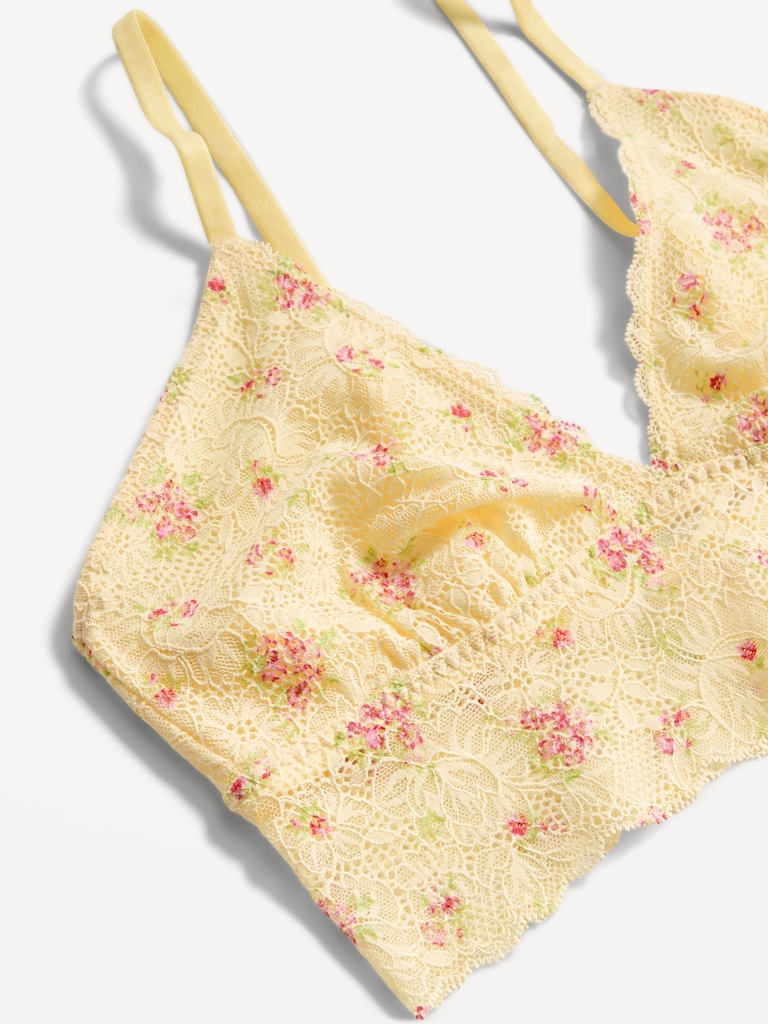 Lace Longline Bralette