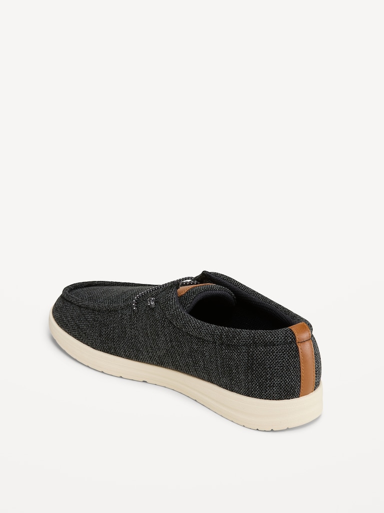 Knit Deck Loafers for Men