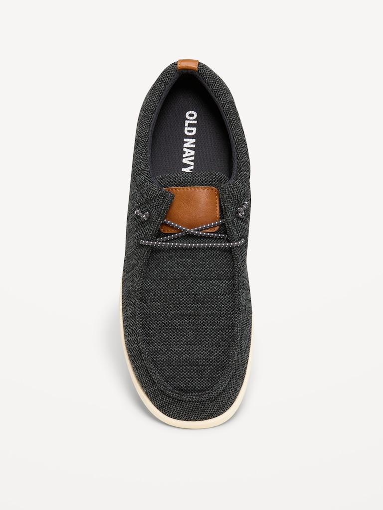 Knit Deck Loafers for Men