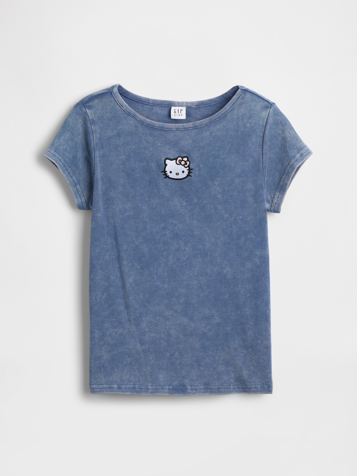 Kids Cap-Sleeve Fitted T-Shirt