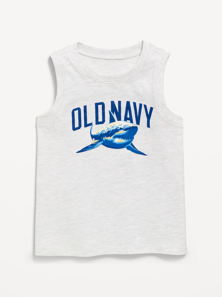 Logo-Graphic Tank Top for Toddler Boys