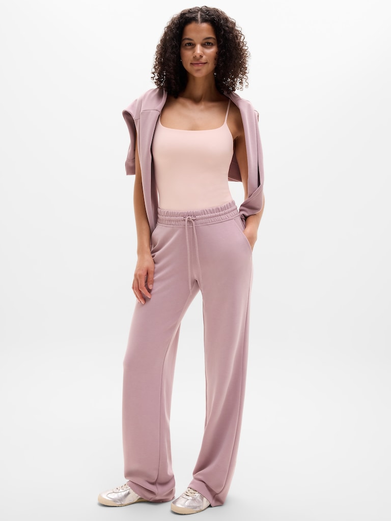 Seasoft Mid Rise Straight Pant