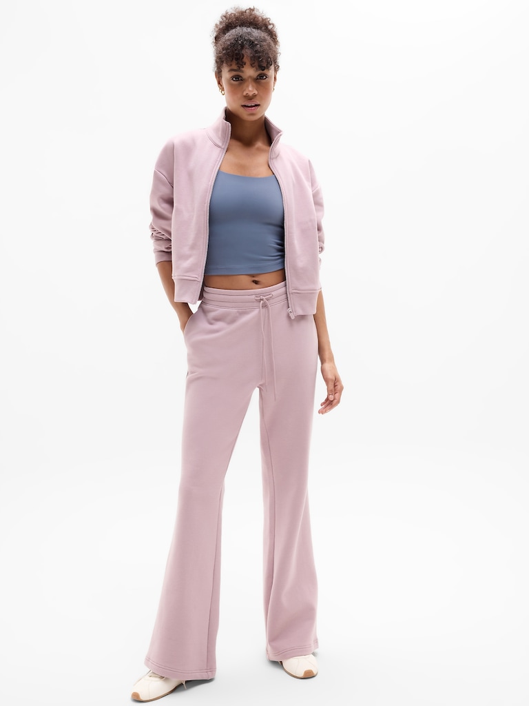 Forever Fleece Mid Rise Flare Pant