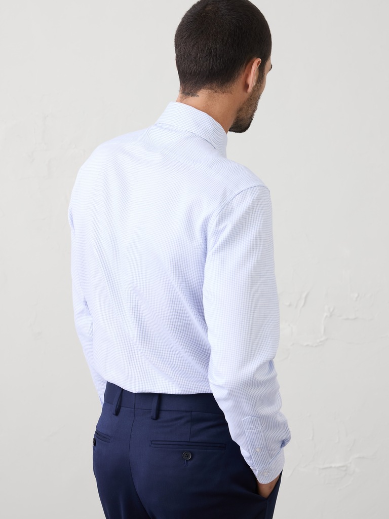 Slim-Fit Dobby Dress Shirt