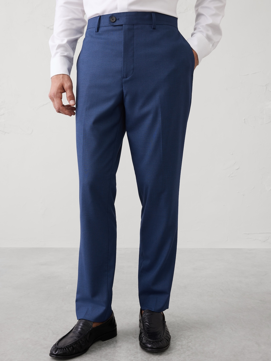 Mini Check Suit Trouser
