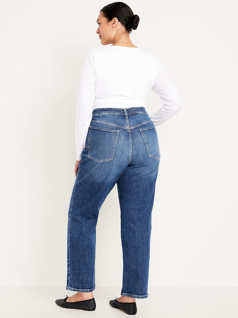 High-Waisted OG Loose Ripped Jeans