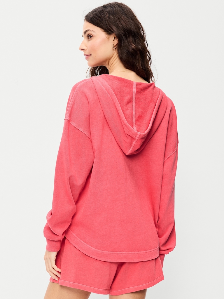 Oversized Tunic Beach Hoodie