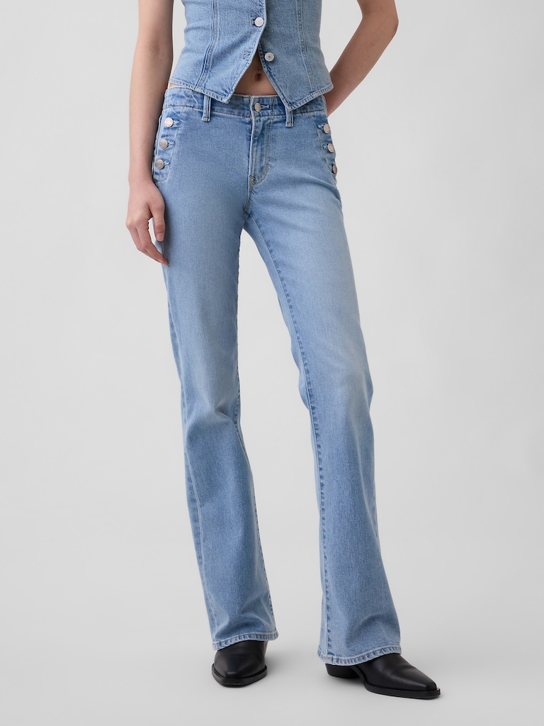 Low Rise Long & Lean Sailor Jeans