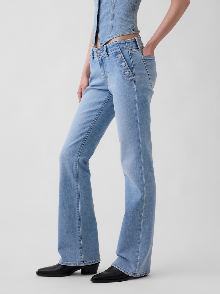 Low Rise Long & Lean Sailor Jeans