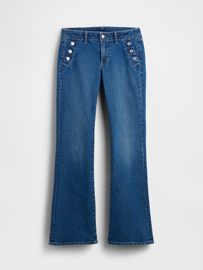 Low Rise Long & Lean Sailor Jeans
