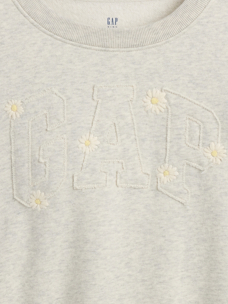 Kids VintageSoft Wedge Crewneck Sweatshirt