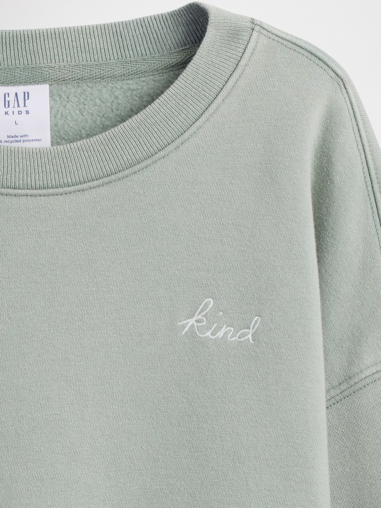 Kids VintageSoft Wedge Crewneck Sweatshirt