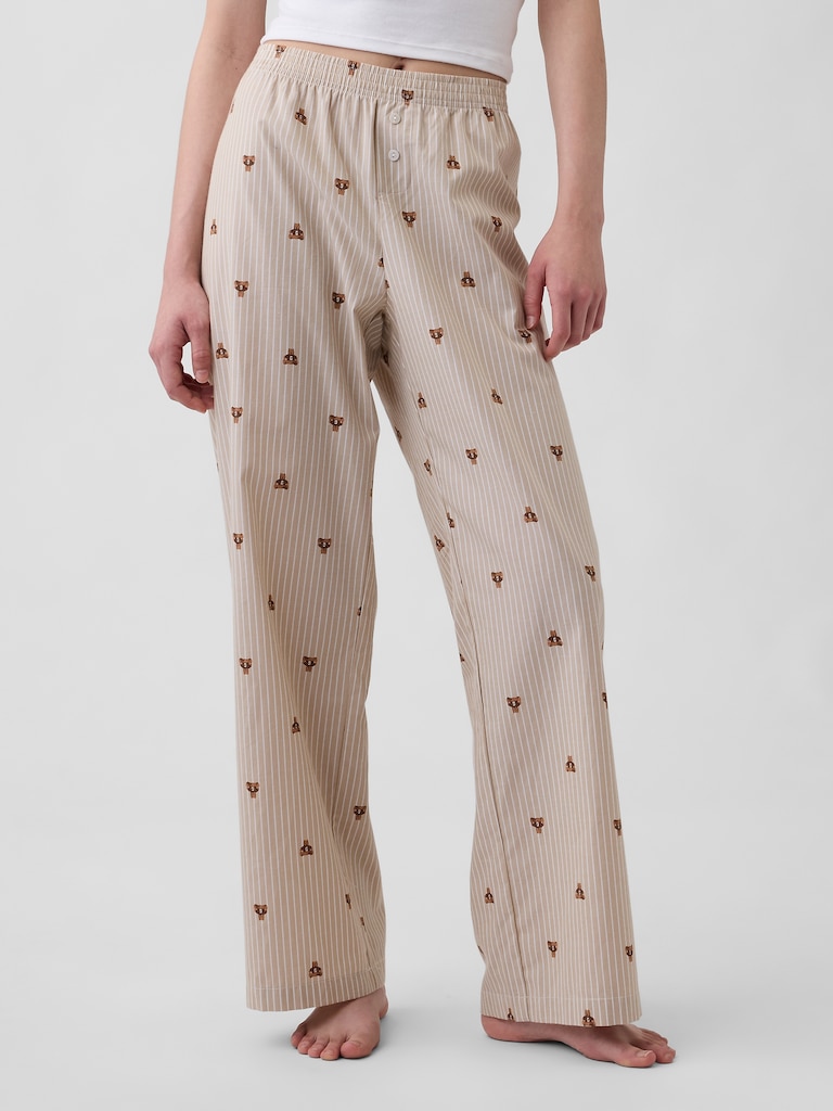 Poplin PJ Pants