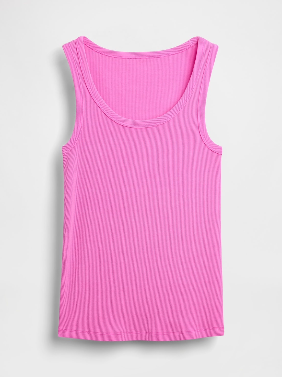 Rib Scoop Tank Top