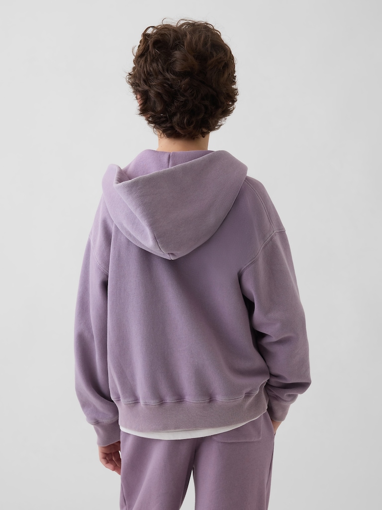 Kids VintageSoft Relaxed Zip Hoodie