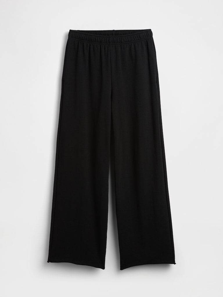 VintageSoft Terry Wide-Leg Sweatpants