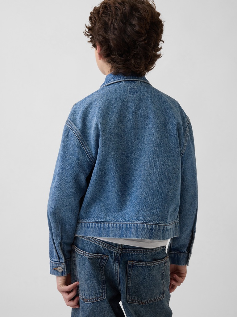 Kids Relaxed Denim Jacket