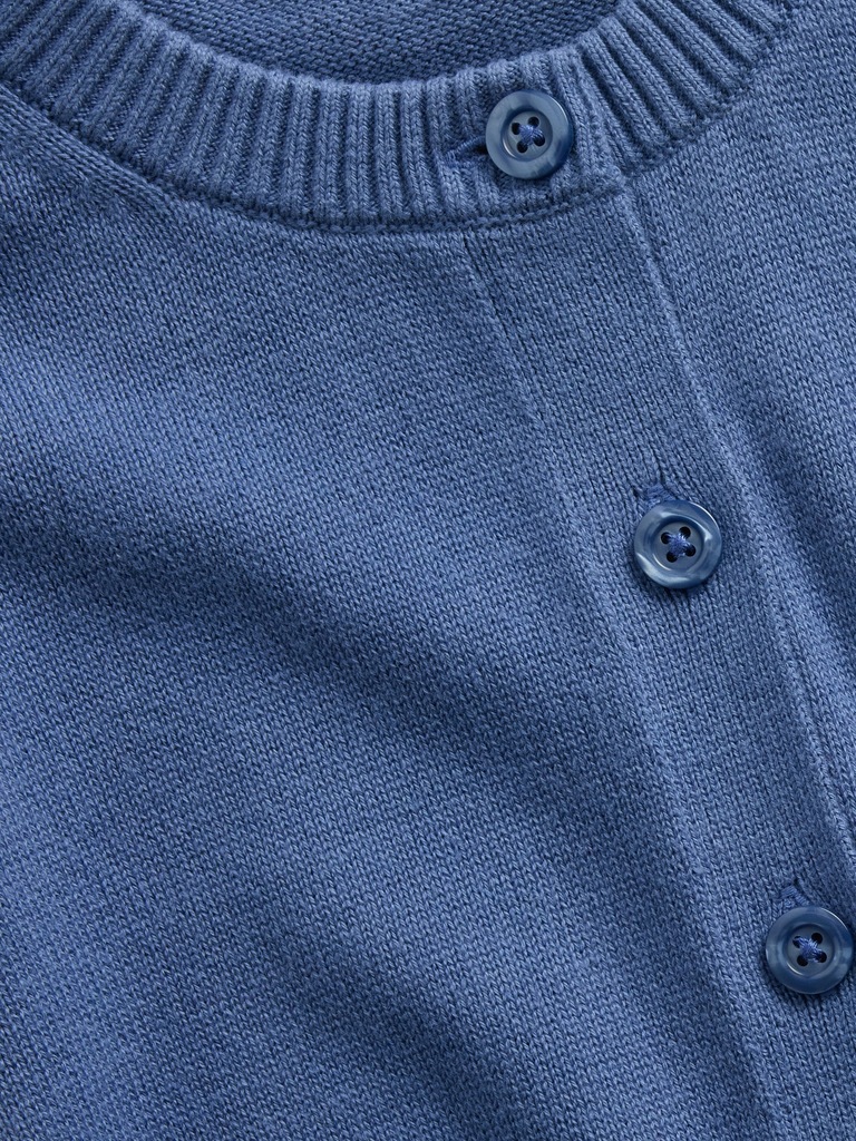 Kids Relaxed Crop Cardigan