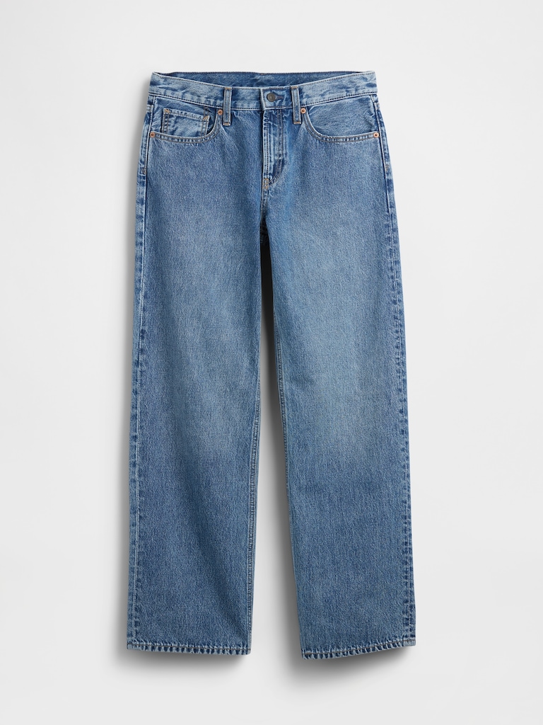Low Rise Rigid '90s Loose Jeans