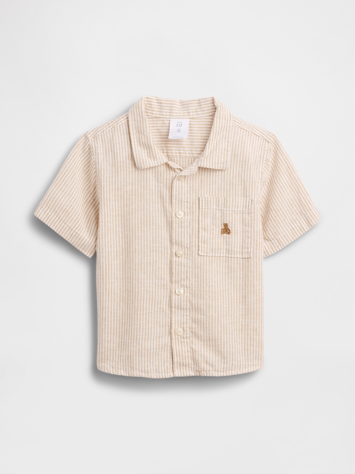 Baby & Toddler Linen-Cotton Shirt