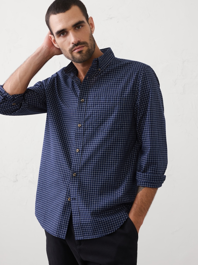 Slim-Fit Softwash Cotton Shirt