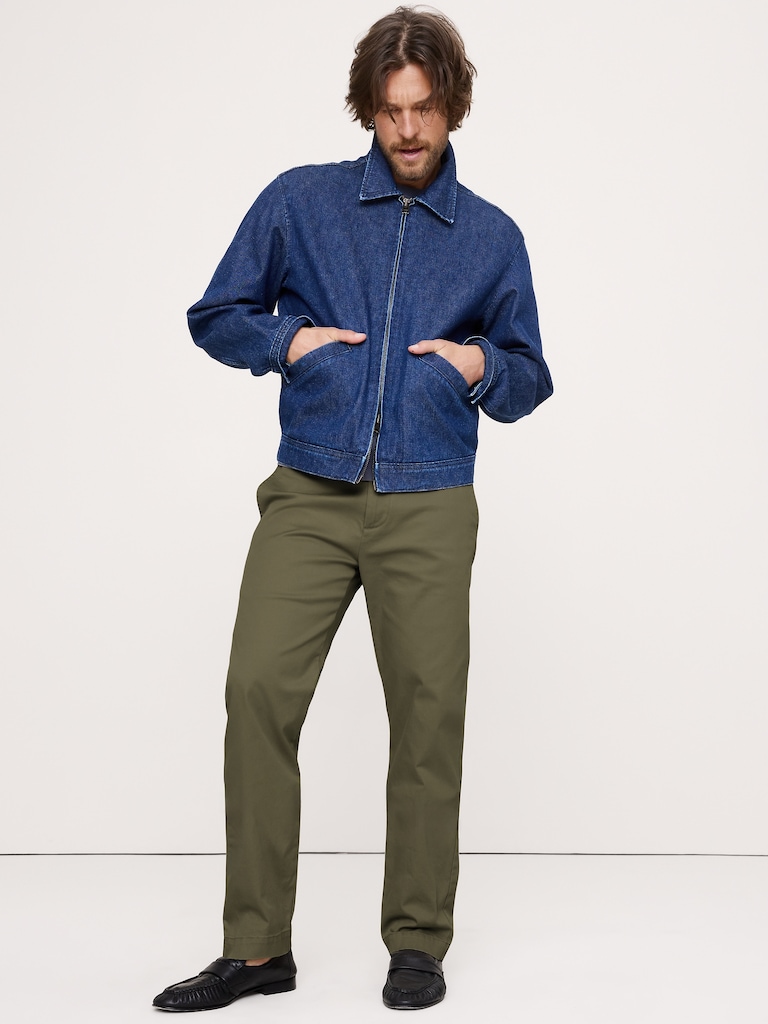 Straight Lived-In Chino